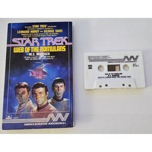 Star Trek Web of the Romulans Audio Cassette Leonard Nimoy George Takei 64719-9